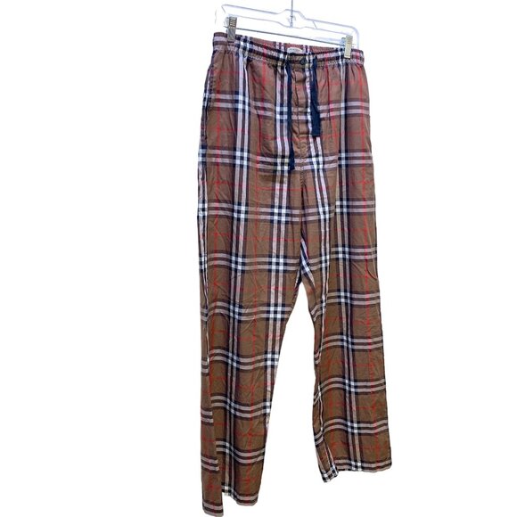 Men's Burberry Loungewear Plaid Pull On Pants M - Picture 6 of 9